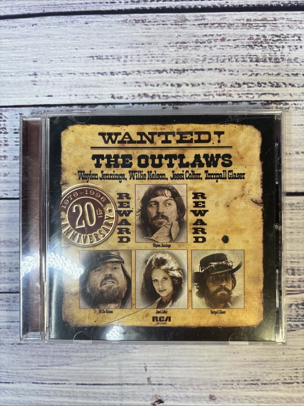 Wanted: the Outlaws by Jennings, Waylon / Nelson, Willie / Coulter, Jessi...